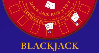 Blackjack table