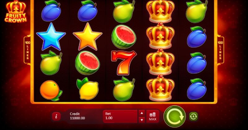 Play in Fruity Crown slot online from Playson for free now | www.joerubinfine.com