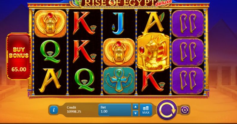 Play in Rise of Egypt: Deluxe slot online from Playson for free now | www.joerubinfine.com